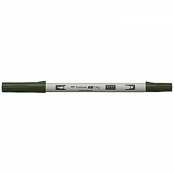 Маркер двухсторонний на спиртовой основе ABT PRO ABTP-177, зеленый нефрит ТМ "Tombow" Маркер двухсторонний на спиртовой основе ABT PRO ABTP-177, зеленый нефрит ТМ "Tombow"