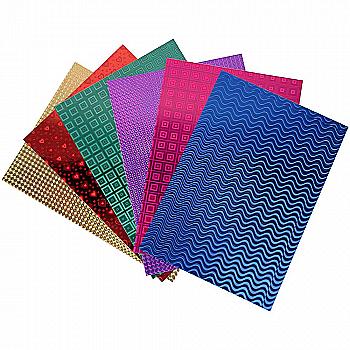 Картон цветн. голографический A4 6 л/6 цв., Kite, K22-421