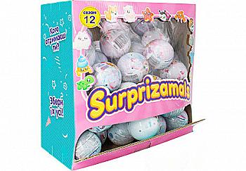 М`яка іграшка-сюрприз в кулі Surprizamals S12, (12 видів в асорт.), SU03107 М`яка іграшка-сюрприз в кулі Surprizamals S12, (12 видів в асорт.), SU03107