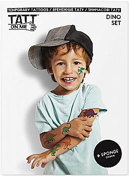 Тимчасові тату "Dino set", TATTon.me Тимчасові тату "Dino set", TATTon.me