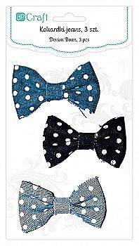 Джинсові банти 3 шт. Морскі, DPKT-003 DpCraft Джинсові банти 3 шт. Морскі, DPKT-003 DpCraft