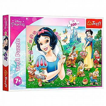 Пазл "200" - Красуня Білосніжка / Disney Princess, Trefl, 13278 Пазл "200" - Красуня Білосніжка / Disney Princess, Trefl, 13278