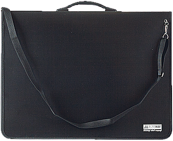 Папка-портфель А2, пластик, 6 кілець, чорна BM.3190 Папка-портфель А2, пластик, 6 кілець, чорна BM.3190