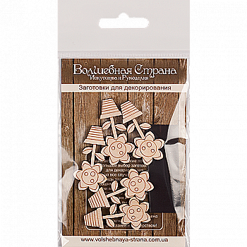 Заготовка дерев`яна для декорування, FLC-246