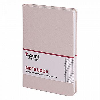 Книга записная Partner Lace 96кл. 125*195 бежевая, 8208-33-A