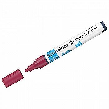 Маркер акриловий Schneider Paint-it 320, 4 мм, бордовий, S120261 Маркер акриловий Schneider Paint-it 320, 4 мм, бордовий, S120261