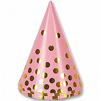 Колпак Горошек золото 6 ед, 1501-3728