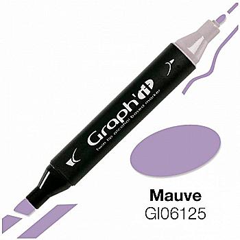 Маркер двухсторонний, Лиловый (6125), GI06125 Graph`it Маркер двухсторонний, Лиловый (6125), GI06125 Graph`it
