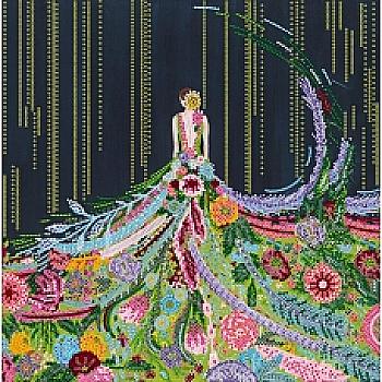 Схема для вишивки бісером "Розквіт", AC-346 Схема для вишивки бісером "Розквіт", AC-346