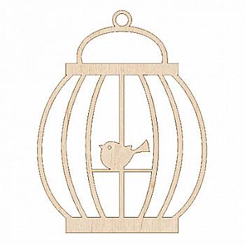 Заготівка дерев`яна Клітка для пташки, в асортименті 104 Заготівка дерев`яна Клітка для пташки, в асортименті 104
