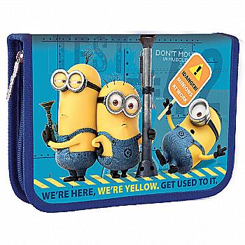 Пенал твердый одинарный без клап. HP-02 "Minions", 20,5*14*3,2, 532706 Пенал твердый одинарный без клап. HP-02 "Minions", 20,5*14*3,2, 532706