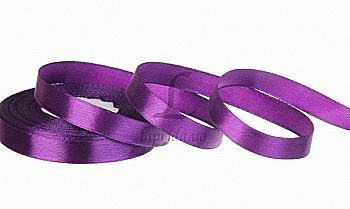 Лента атлас 25 мм-23 м, фиолетовая (34), 58-1350