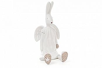 Статуетка декоративна "Кролик-янголятко" 25 см, 447-318