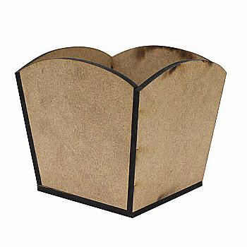 Горшок 1, 15*12*14 см, МДФ, ROSA Talent