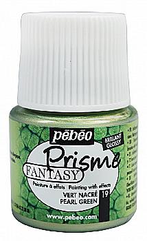 Фарба лакова для всіх поверхонь 45 мл "Fantasy Prisme" перлинно-зелений, 166019 Pebeo Фарба лакова для всіх поверхонь 45 мл "Fantasy Prisme" перлинно-зелений, 166019 Pebeo