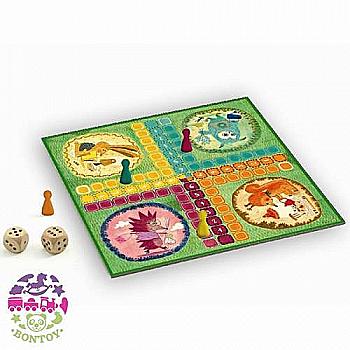 Игра настольная детская "Лудо", DJ05215, DJECO