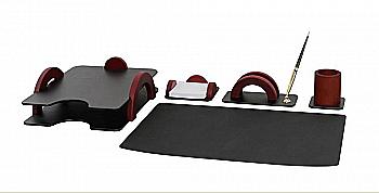 Набір дерев`яний ТМ "Bestar" 5шт 5257 FDU (колір червон дерево ) Набір дерев`яний ТМ "Bestar" 5шт 5257 FDU (колір червон дерево )