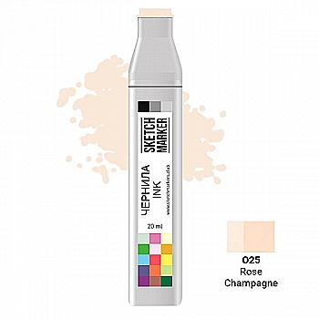 Чернила для заправки маркера SKETCHMARKER, 20 мл, Розовое шампанское, SI-O25 Чернила для заправки маркера SKETCHMARKER, 20 мл, Розовое шампанское, SI-O25
