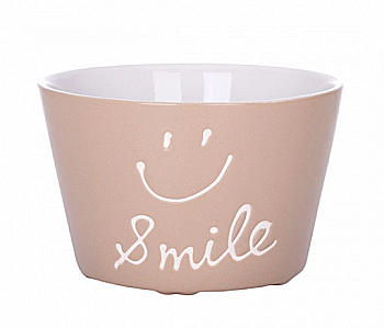 Салатник-піала Smile, 570 мл, коричневий, JH6633-2 Limited Edition Салатник-піала Smile, 570 мл, коричневий, JH6633-2 Limited Edition