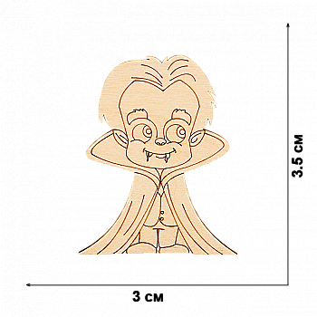 Набір заготівок дерев`яних (5 шт.+магніт. стрічка), FLC-362