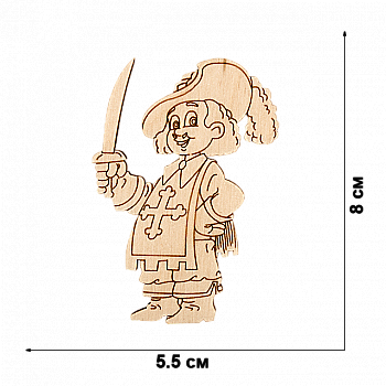 Заготовка дерев`яна для декорування, FLC-283