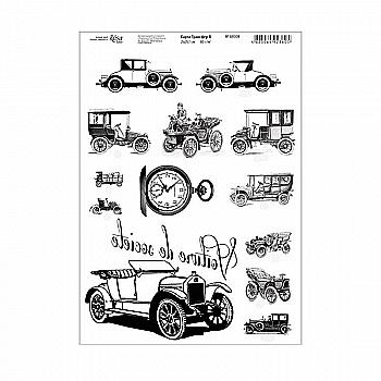 Карта Трансфер 8, 10шт, 21*29,7см, 80г/м2, ROSA Talent