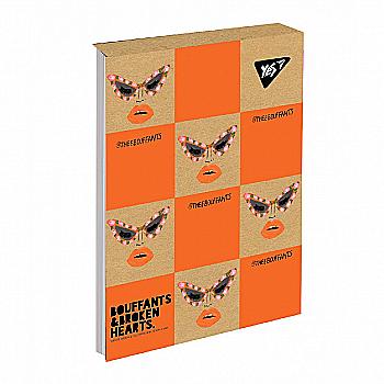 Блокнот А5 80 арк. кл. "BBF" крафт, YES 151671