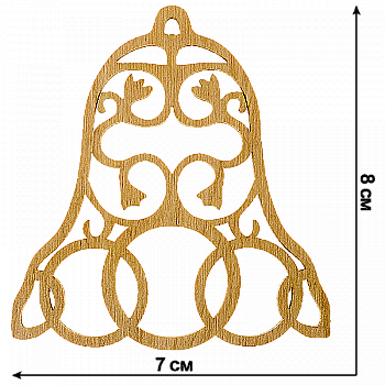 Заготовка для декорування, FLC-495