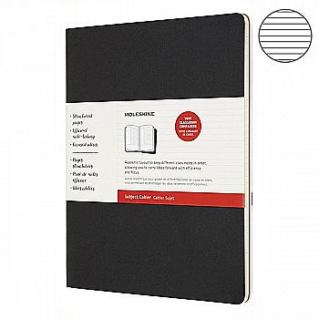 Записная книжка Черный, беж А4 Subject, Moleskine Cahier, CH5STNB Записная книжка Черный, беж А4 Subject, Moleskine Cahier, CH5STNB