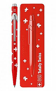 Ручка Caran d`Ache 849 Totally Swiss Прапор+box, 849.053