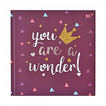 Блокнот 150*150 мм, 64 арк. "Emotional phrase" YES 151511