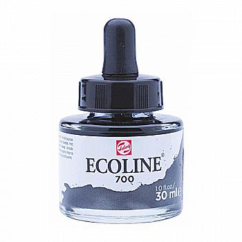 Краска акварельная жидкая Ecoline, (700), Черная, 30 мл, Royal Talens Краска акварельная жидкая Ecoline, (700), Черная, 30 мл, Royal Talens