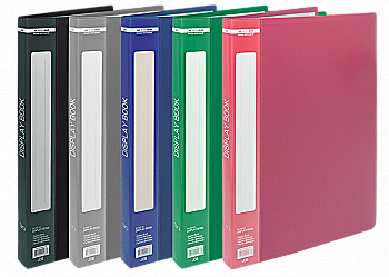 Папка А4, 30 файлів, асорті, BM.3612-99