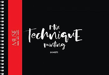 Альбом для малювання А5 20 арк. "Muse" крафт картон (0248) Альбом для малювання А5 20 арк. "Muse" крафт картон (0248)