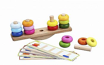 Іграшка дерев`яна Classic World "Балансер-нанизування", 3537 Іграшка дерев`яна Classic World "Балансер-нанизування", 3537