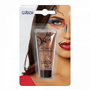 Гель для гриму "Гліттер", 14 мл, золото (в тубі), 45121 ТМ "Boland" Гель для гриму "Гліттер", 14 мл, золото (в тубі), 45121 ТМ "Boland"