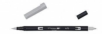 Маркер-блендер двосторонній ABT BrushPen ABT-N75, холодний сірий-3 ТМ "Tombow" Маркер-блендер двосторонній ABT BrushPen ABT-N75, холодний сірий-3 ТМ "Tombow"