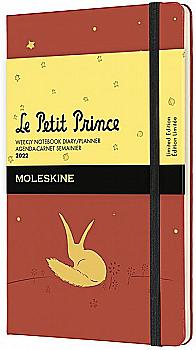 Щотижневик 2022 Le Petit Prince кишеньковий, помаранчевий, Moleskine, DPP12WN2Y22 Щотижневик 2022 Le Petit Prince кишеньковий, помаранчевий, Moleskine, DPP12WN2Y22