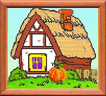 Схема для вышивания бисером СБ-277 15*17 см на авторской канве ТМ "Чарівна мить"