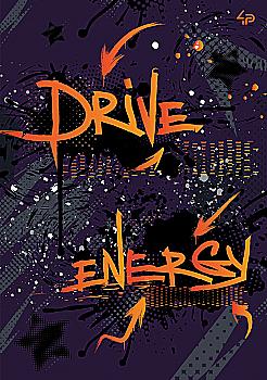 Блокнот А5 "Graffiti" drive energy, 904624, TM Profiplan Блокнот А5 "Graffiti" drive energy, 904624, TM Profiplan