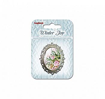 Металева рамка Зимовий ранок 2, опукда, SCB340985 Металева рамка Зимовий ранок 2, опукда, SCB340985