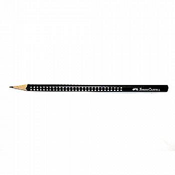 Карандаш чернографитный Grip Sparkle, черный металлик, 118219 Faber-Castell Карандаш чернографитный Grip Sparkle, черный металлик, 118219 Faber-Castell