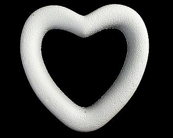 Сердце из пенопласта "Кольцо" 19 см, 254-207