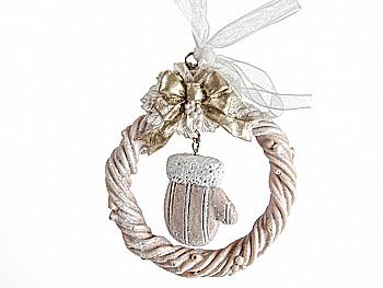 Прикраса декоративна "Віночок" 8 см, 191-036 Lefard