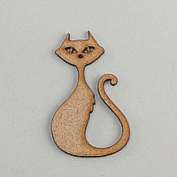 Заготівка дерев`яна Кішка "Красуня", Ч13 Заготівка дерев`яна Кішка "Красуня", Ч13