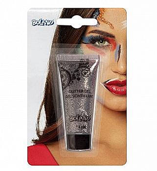 Гель для гриму "Гліттер", 14 мл, срібло (в тубі), 45122 ТМ "Boland" Гель для гриму "Гліттер", 14 мл, срібло (в тубі), 45122 ТМ "Boland"