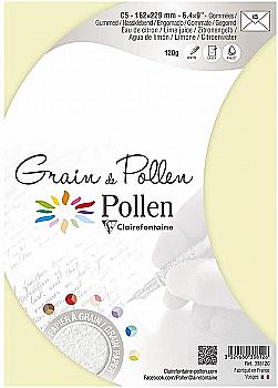 Конверт декоративный Pollen зернистый 162*229 мм/120 г, Lime juice/Лаймовый сок, 33812C Конверт декоративный Pollen зернистый 162*229 мм/120 г, Lime juice/Лаймовый сок, 33812C