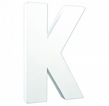 Заготовка из папье-маше Буква "K" 3*13,5*20,5 см, AC710C ТМ "Clairefontaine" Заготовка из папье-маше Буква "K" 3*13,5*20,5 см, AC710C ТМ "Clairefontaine"