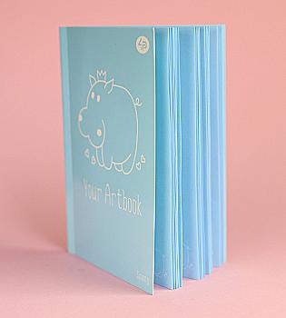 Блокнот А5 "Artbook "Spoony", hippo, 902712, TM Profiplan Блокнот А5 "Artbook "Spoony", hippo, 902712, TM Profiplan