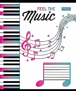 Зошит нотний А5 12 арк. Music Classic, 763311 1В (0347) Зошит нотний А5 12 арк. Music Classic, 763311 1В (0347)